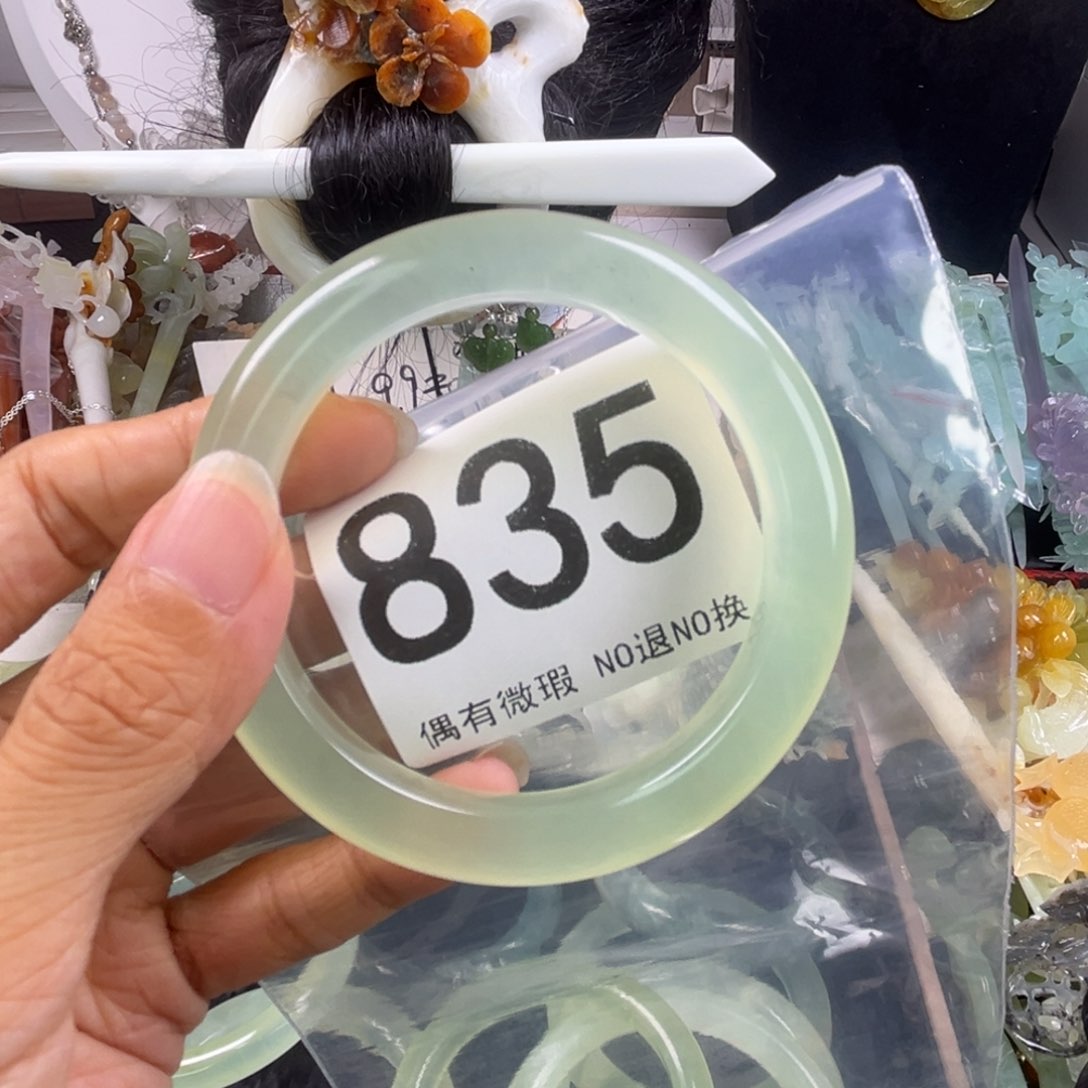 未镶嵌岫玉发饰十**归