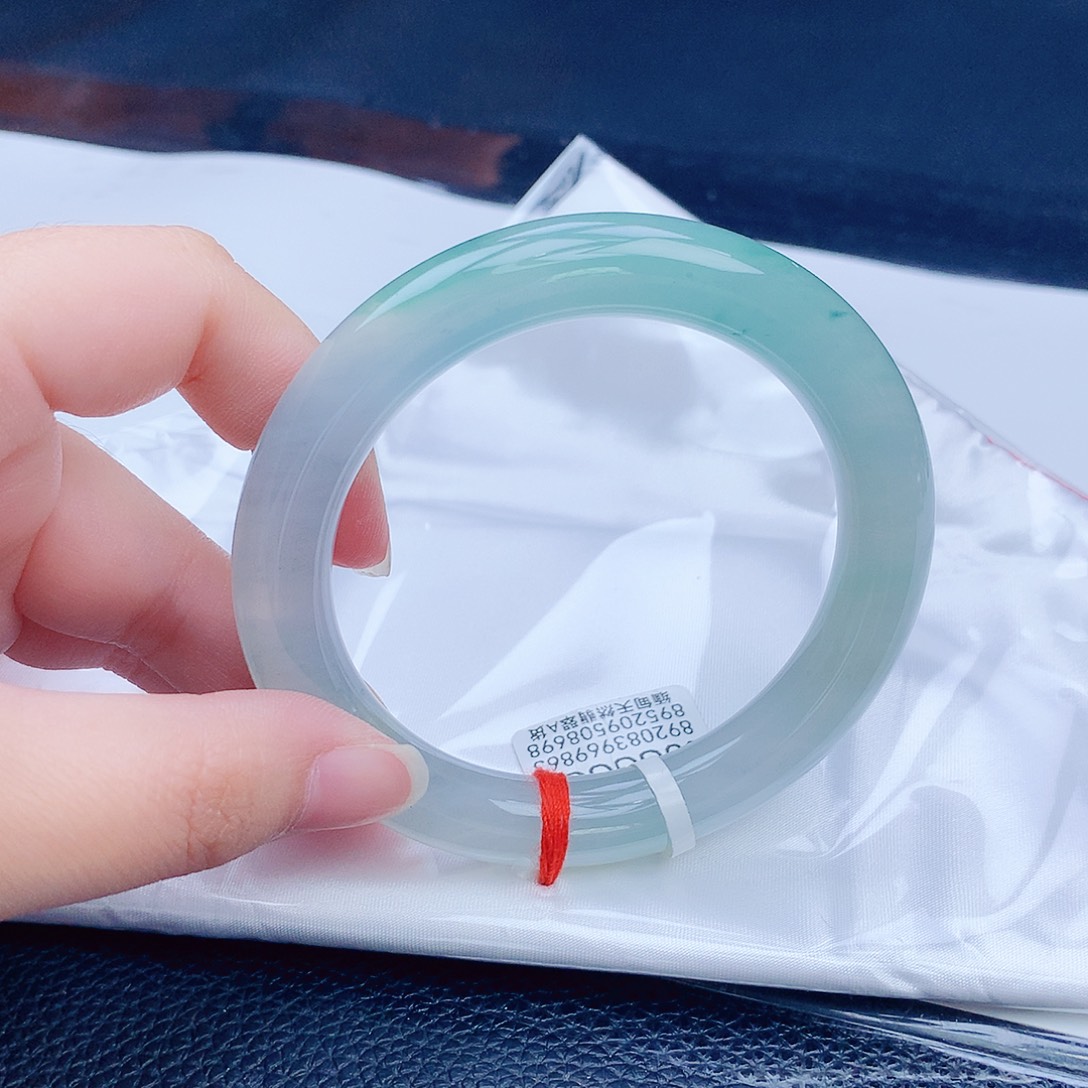 翡翠未镶嵌手镯缅甸天然翡翠a货手镯