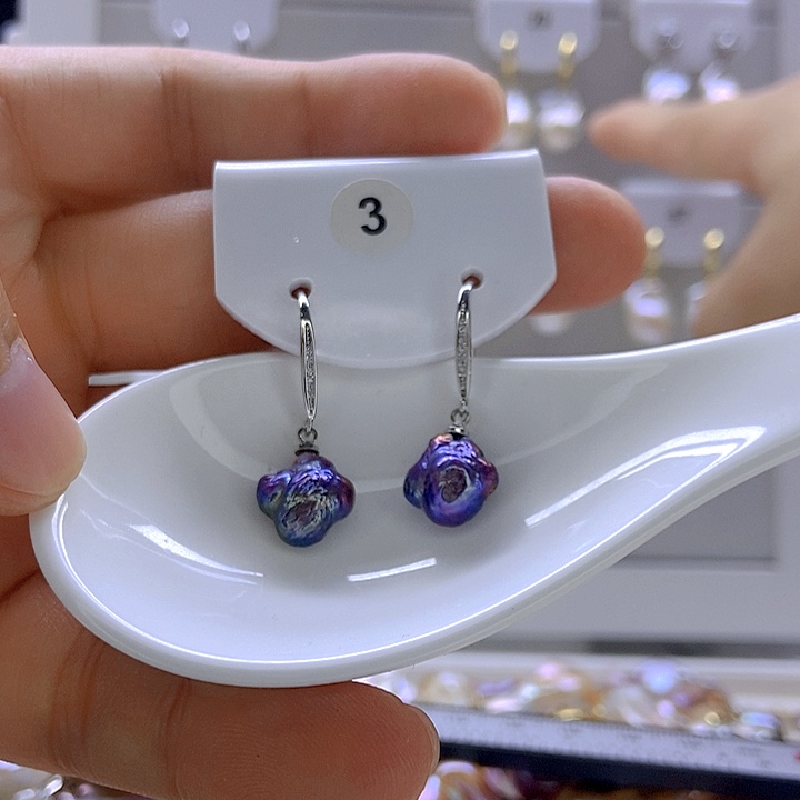 颈饰银S925镶嵌淡水珍珠3