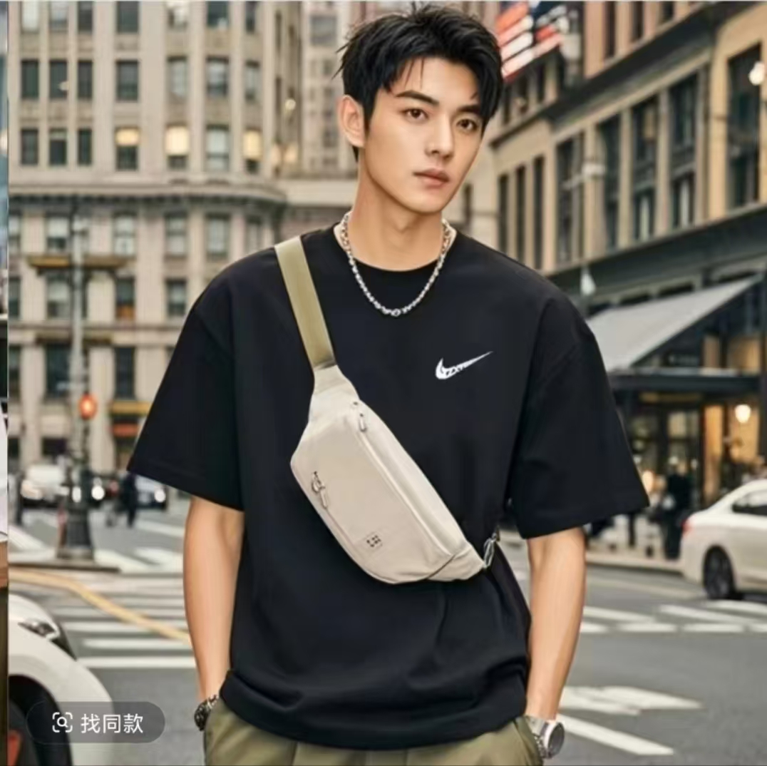 37【一折粉丝福利】潮牌男女同款圆领百搭T恤