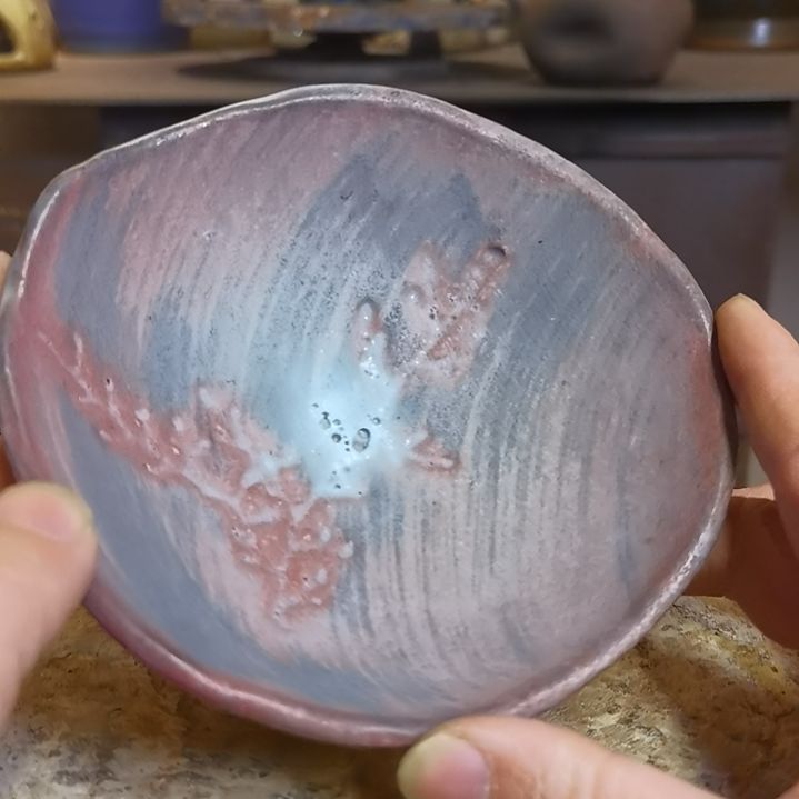 盘手工高温原矿窑变