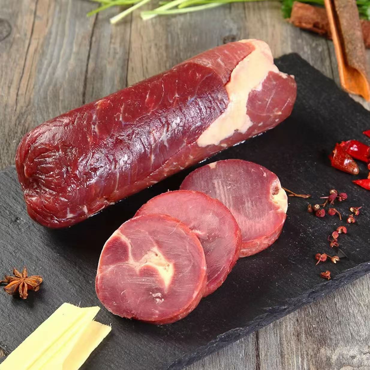 【瑶妹儿甄选】原切黄牛肉卷 4斤2卷 火锅炒菜煎烤 黄牛肉小精卷