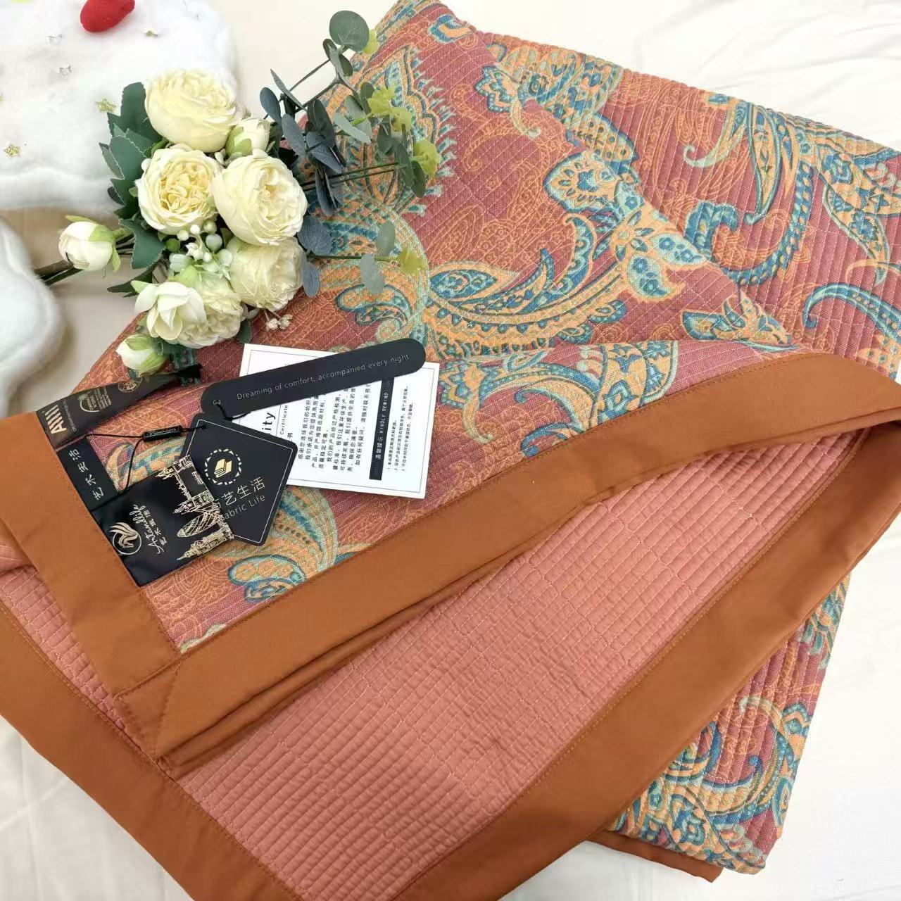 高端精品床盖--凤舞 200*230-1