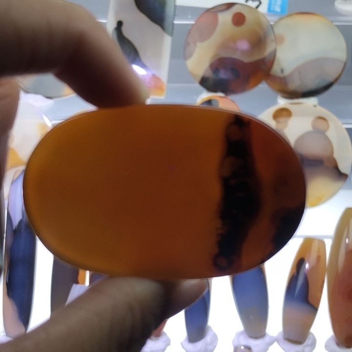 查罗石未镶嵌珠宝半成品82