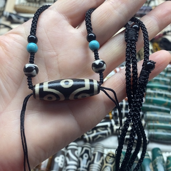 心***襟玛瑙/玉髓未镶嵌颈饰