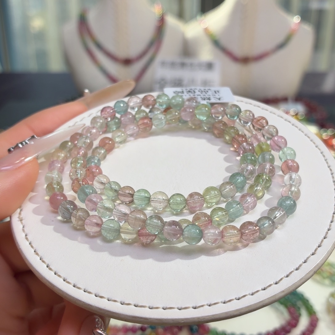 未镶嵌手链碧玺15