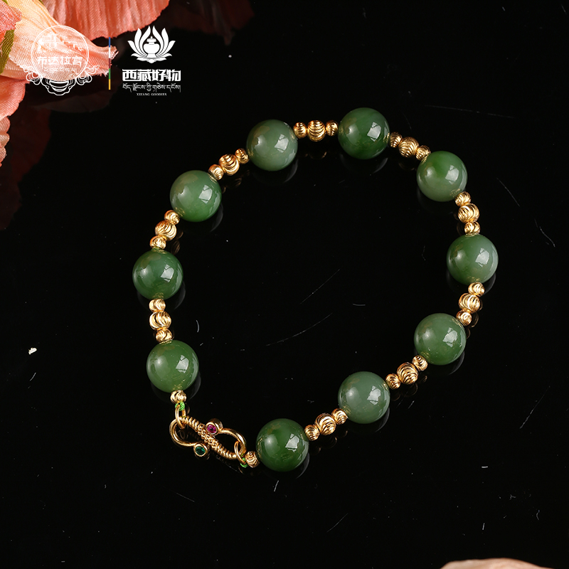 POTALA PALACE/布达拉宫碧玉手串