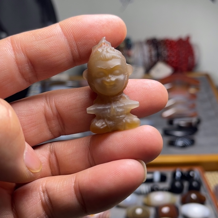 玛瑙/玉髓吊坠(不含链)未镶嵌