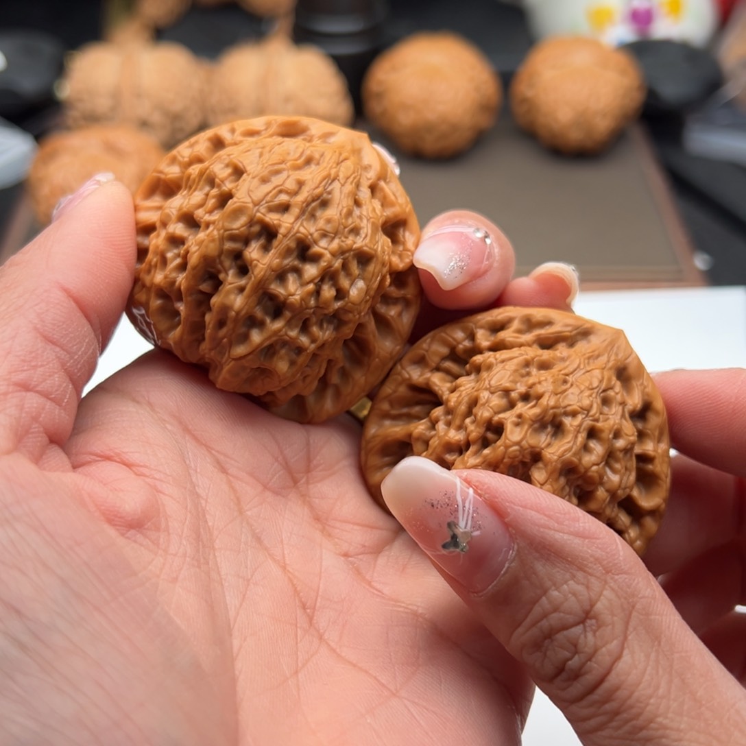 文玩核桃把件金公子46