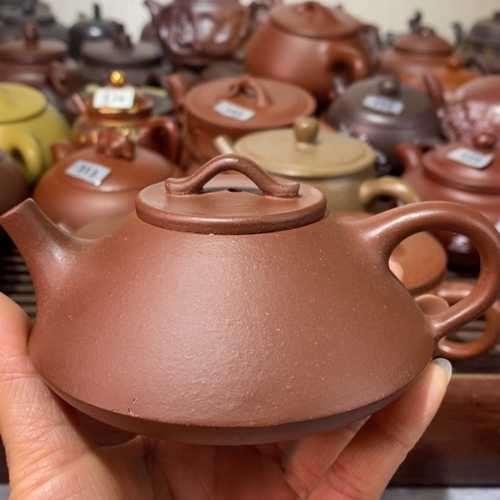 紫砂茶壶微瑕处理一把