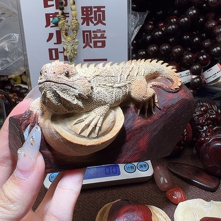 檀香紫檀（小叶紫檀）无事牌琴*