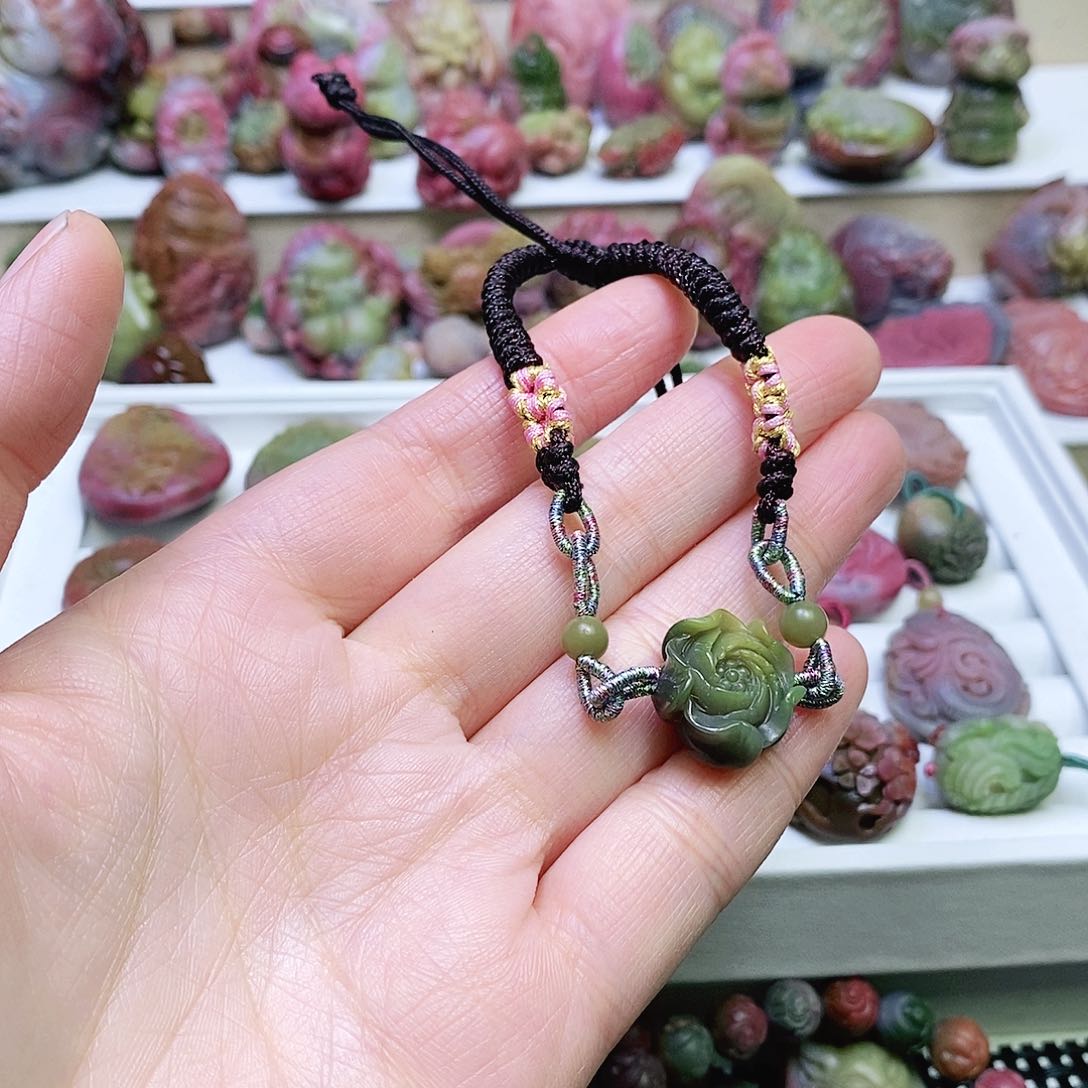 玛瑙/玉髓未镶嵌盐源玛瑙手链