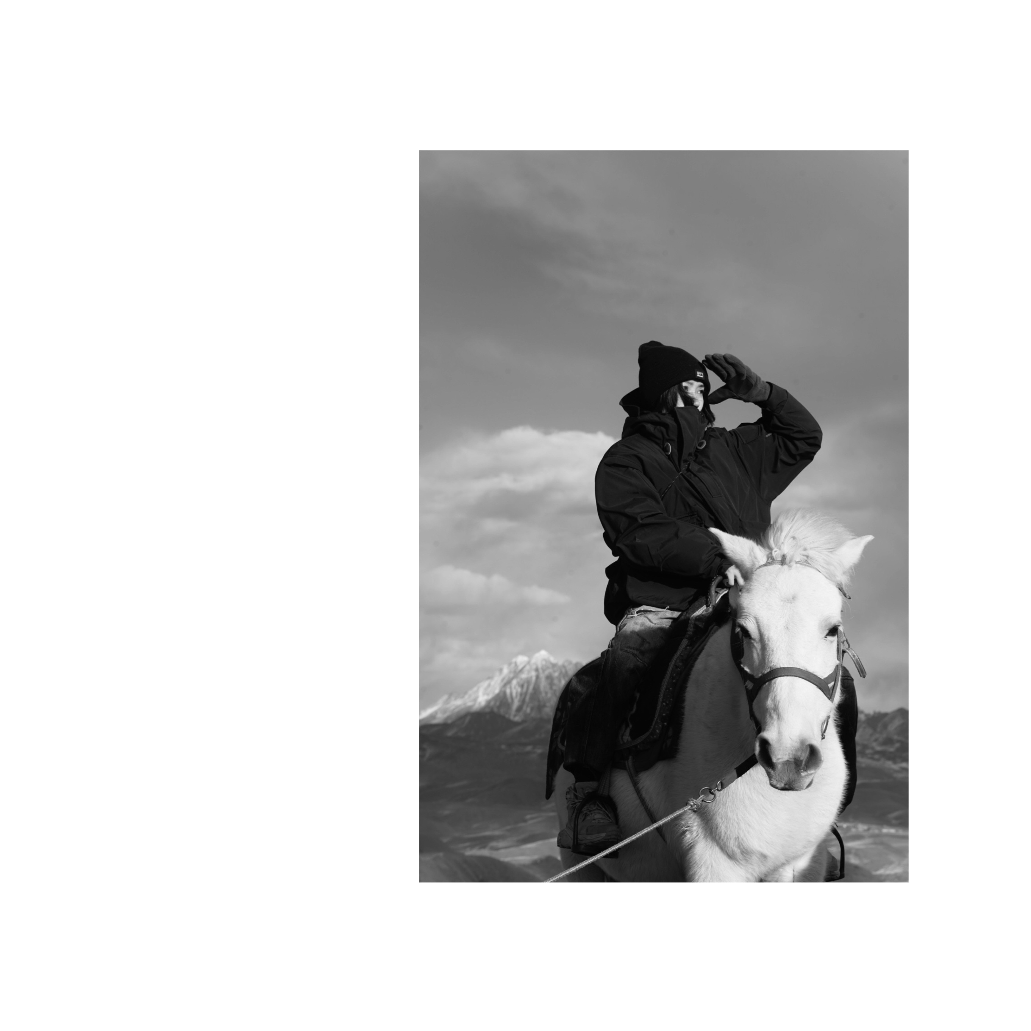 60-WarmWinter小众设计INS风设计师极简复古中长款大衣羽绒外套