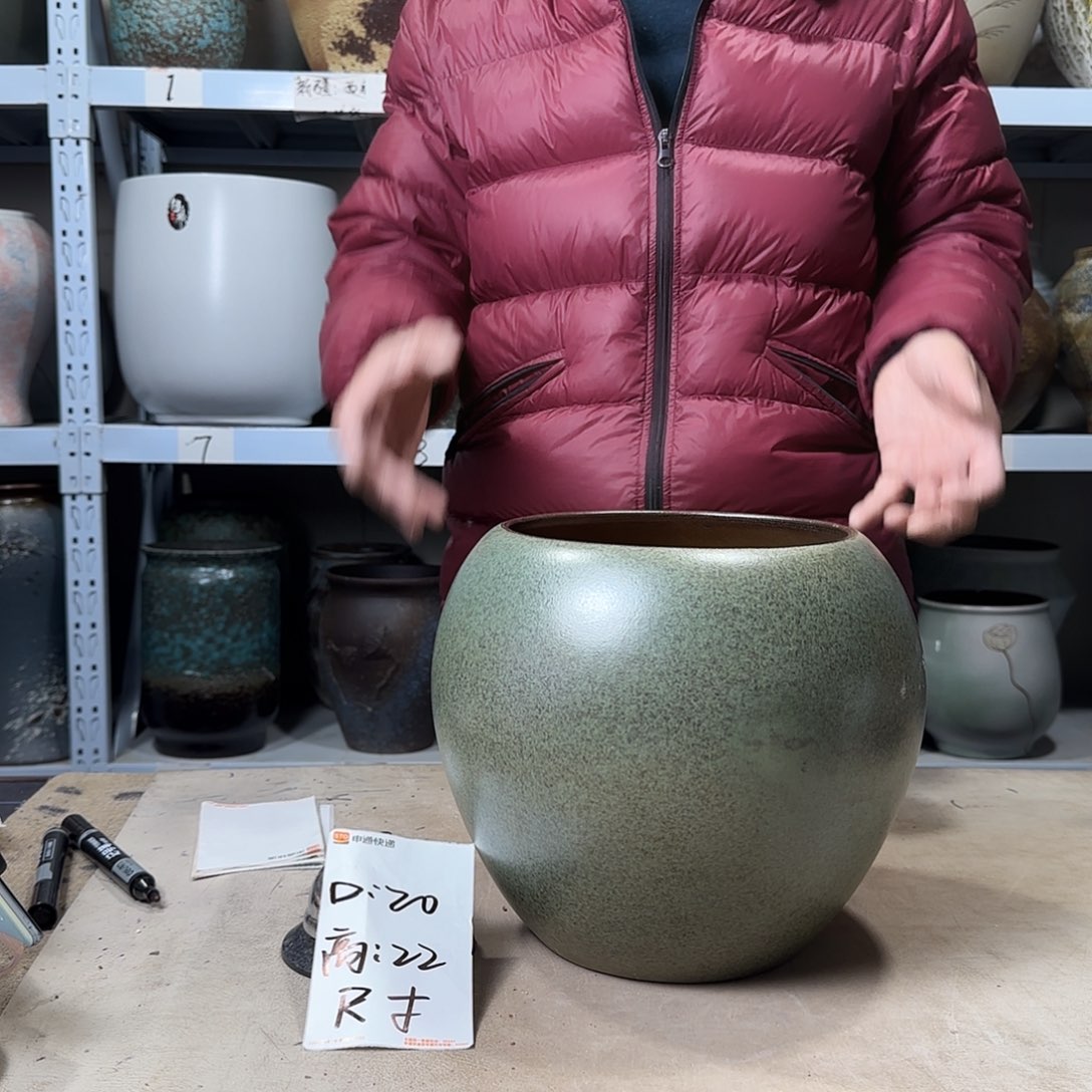 20@28 紫砂花盆尺寸