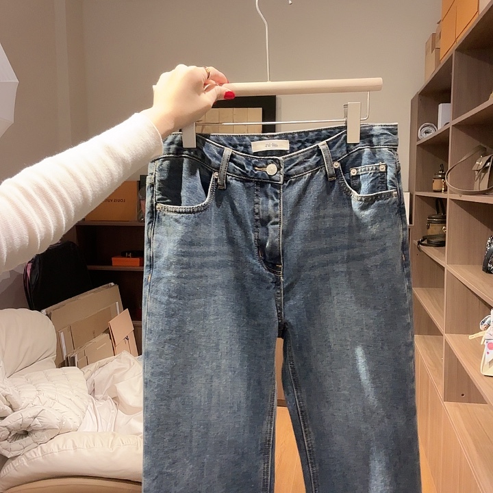 牛仔微辣L码的薄绒款