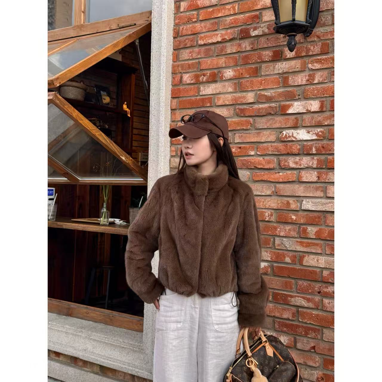 【MM毛.】MMLi CLOTHES｜【琥珀流光】水貂外套 mm99555B