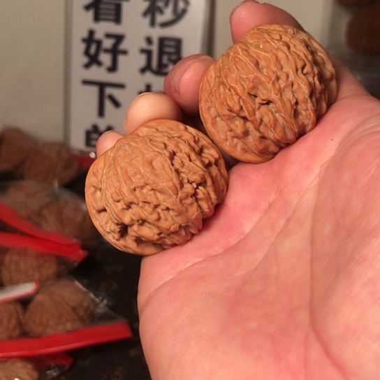 把件文玩核桃磨盘40MM