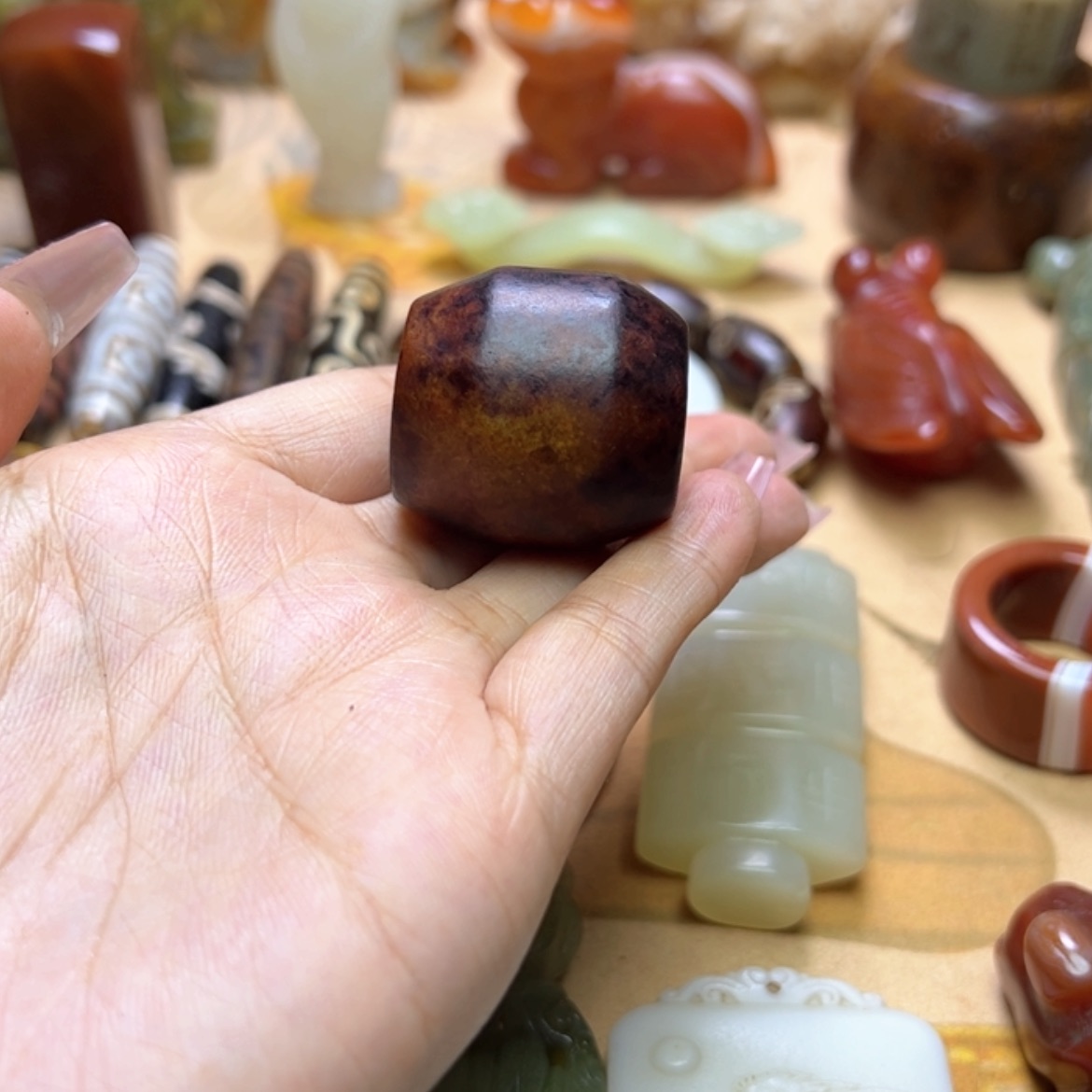 【闪购商品】蛇纹石玉颈饰未镶嵌