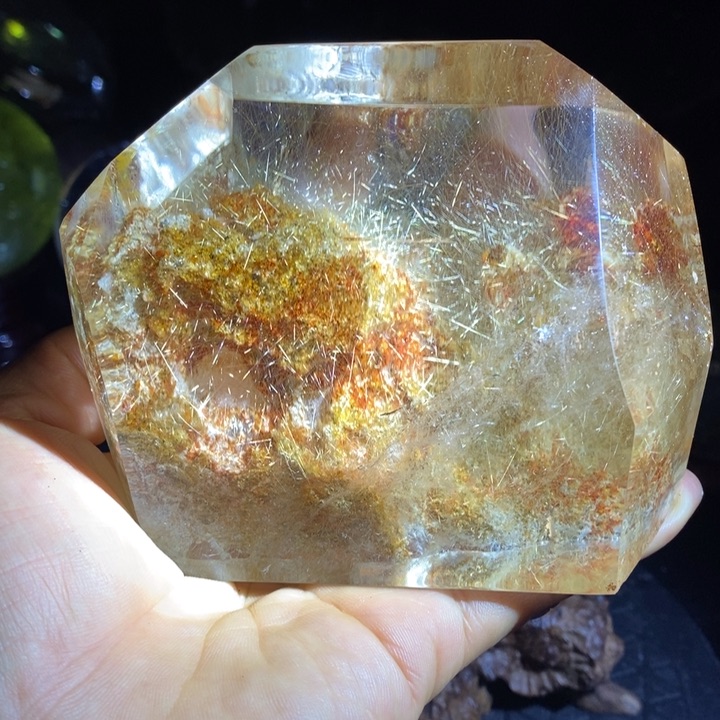 水晶天然水晶居家办公摆件未镶嵌