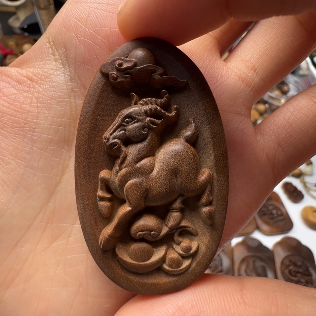 檀香木生肖羊老山檀