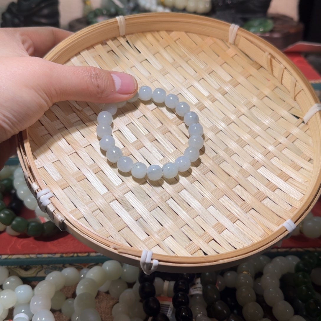 和田玉未镶嵌手链多样性拍一发一
