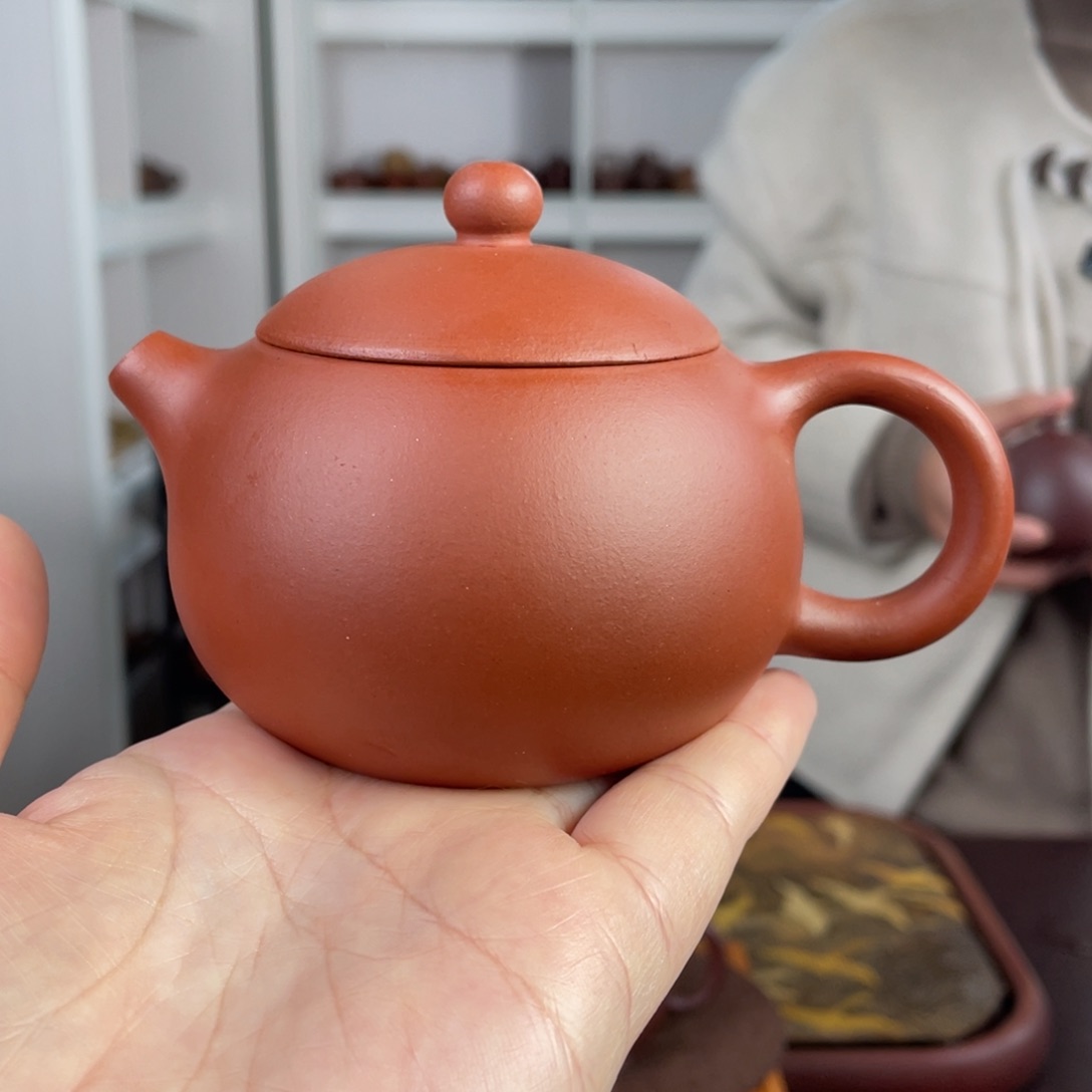 紫砂茶壶红清水西施200cc
