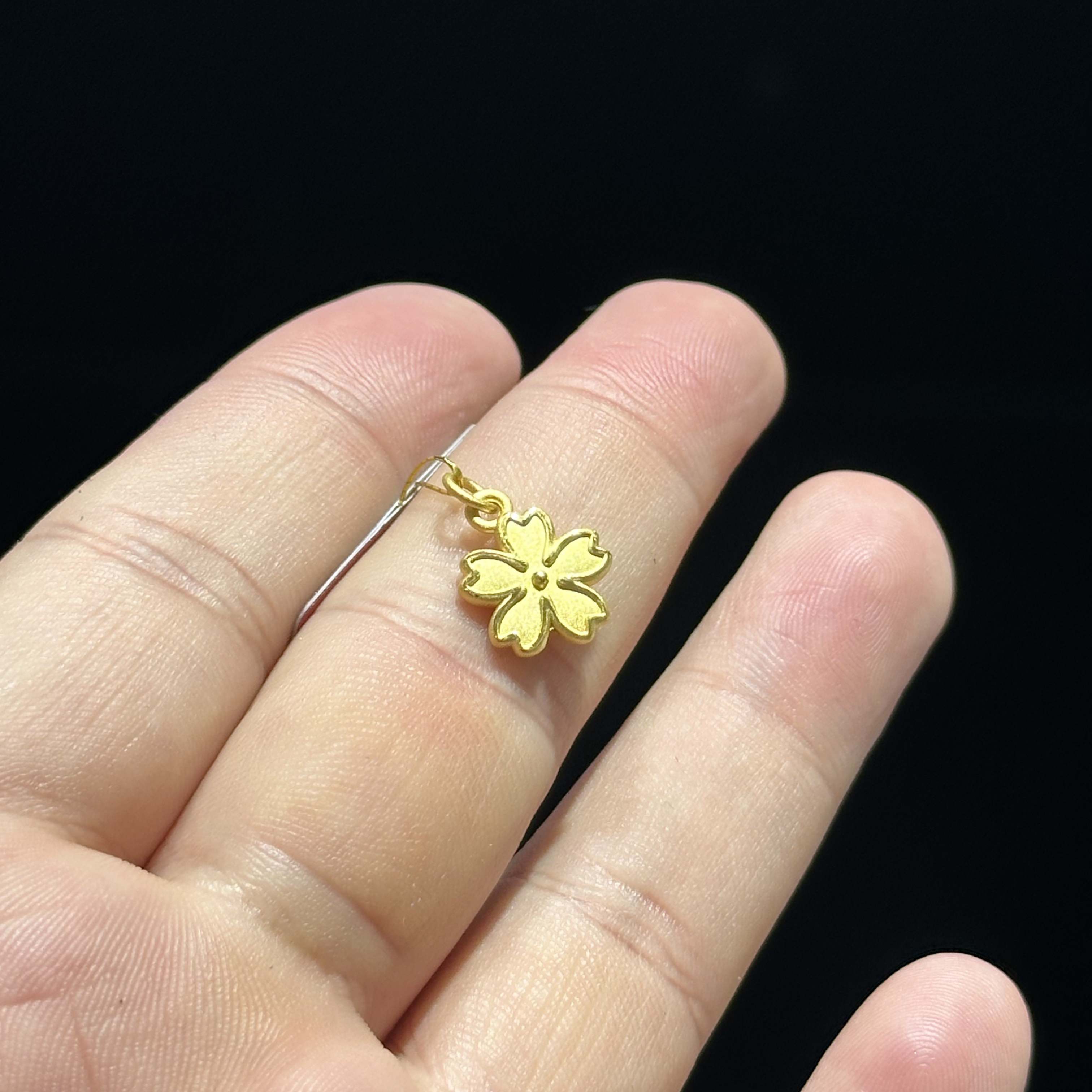 足金999 精品 卡12 樱花滴流 0.800