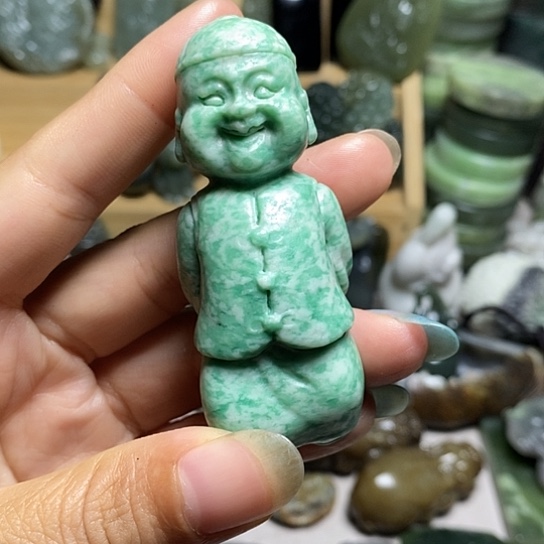 未镶嵌查罗石珠宝半成品小*