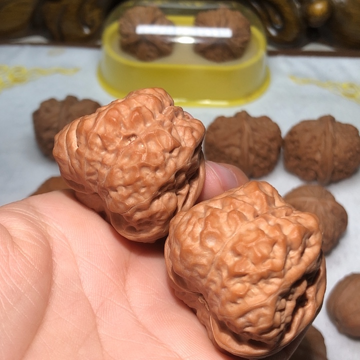 把件文玩核桃38蛤蟆头