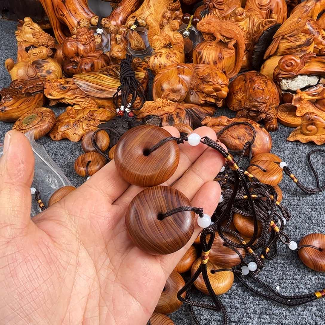 柏木 太行崖柏陈化平安扣