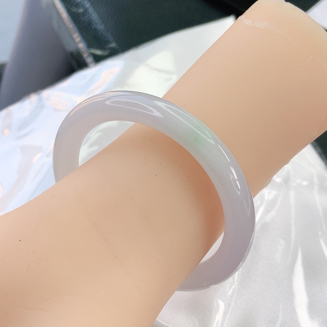 未镶嵌手镯（圆镯）翡翠53圆