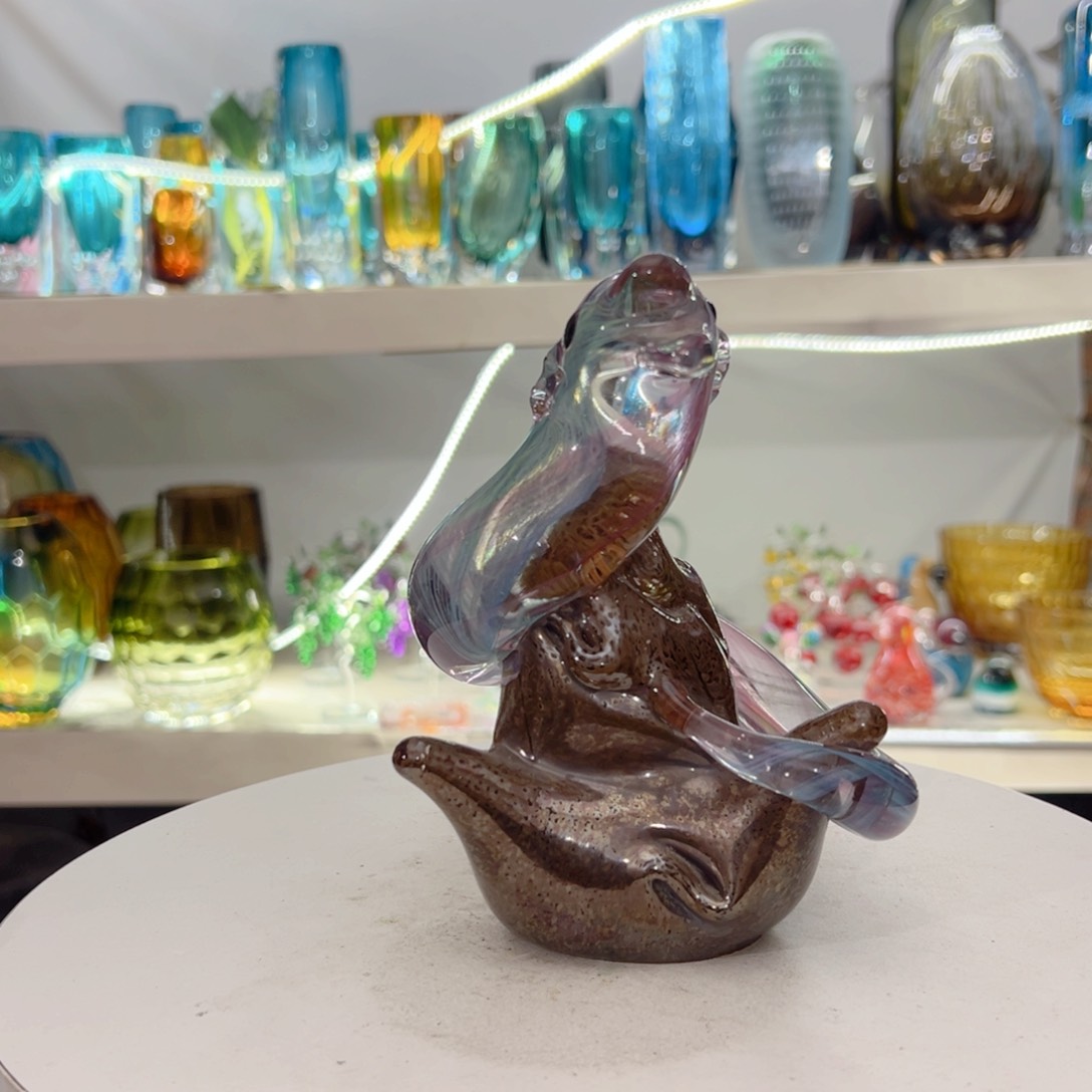 幻彩琉璃花瓶花器高度16