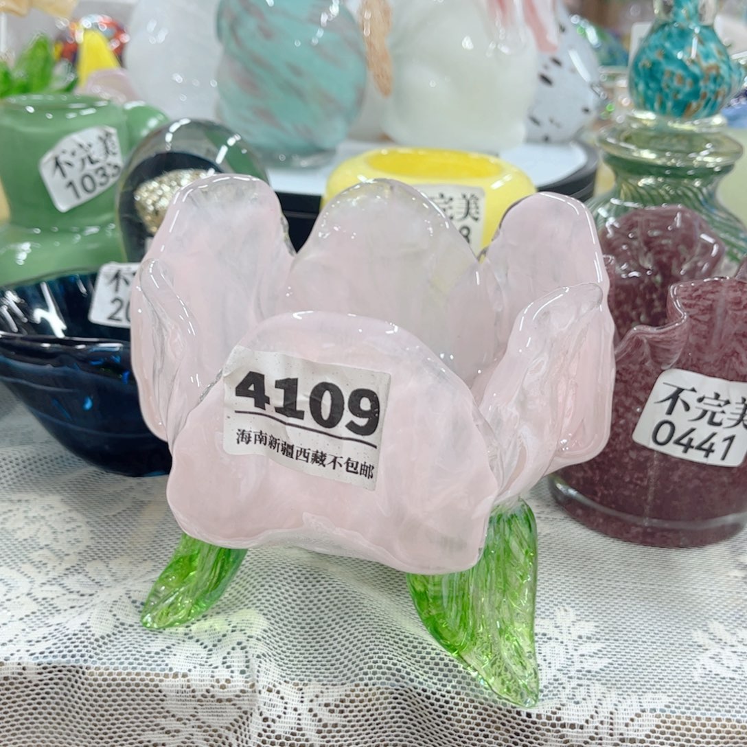 大花碗4109 家悦美居琉璃摆件