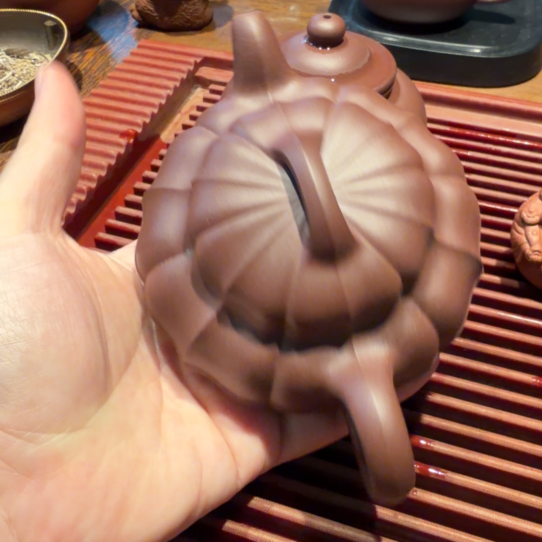 紫砂茶杯微瑕的壶