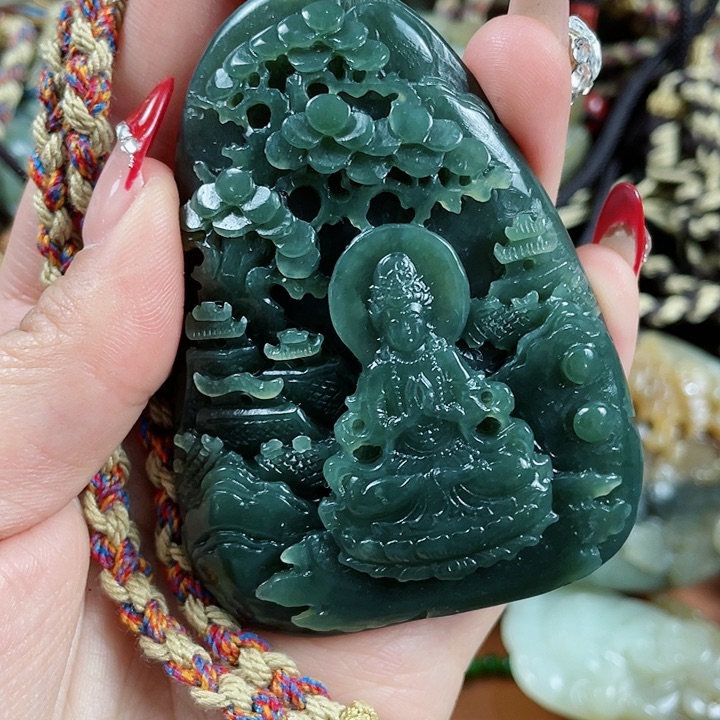 和田玉把件未镶嵌