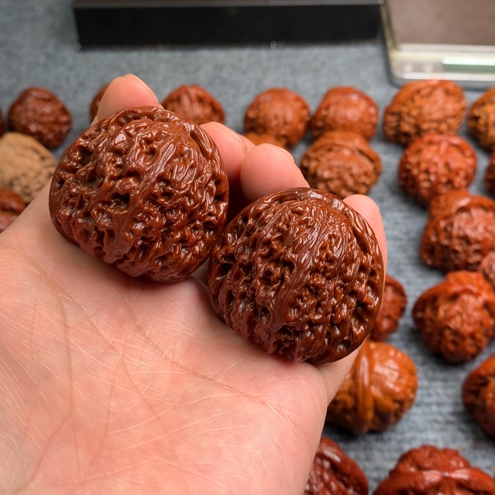 文玩核桃把件D*欢6南疆石42