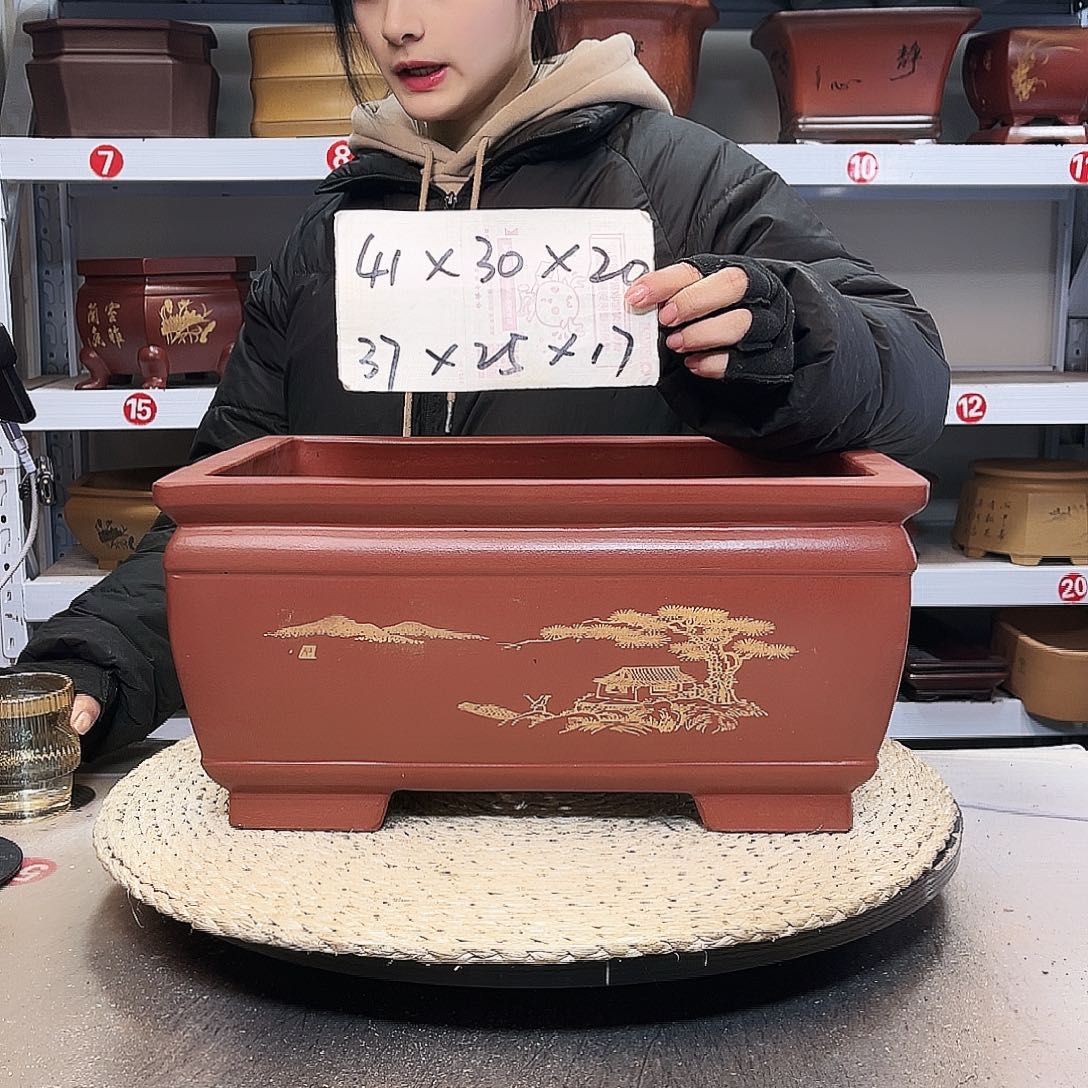 花盆紫砂紫砂花盆