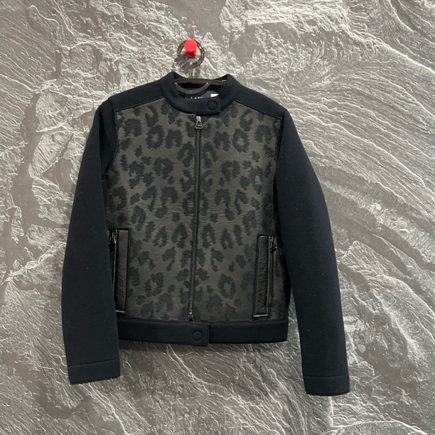 浪凡豹纹夹克/36码/99新/50012