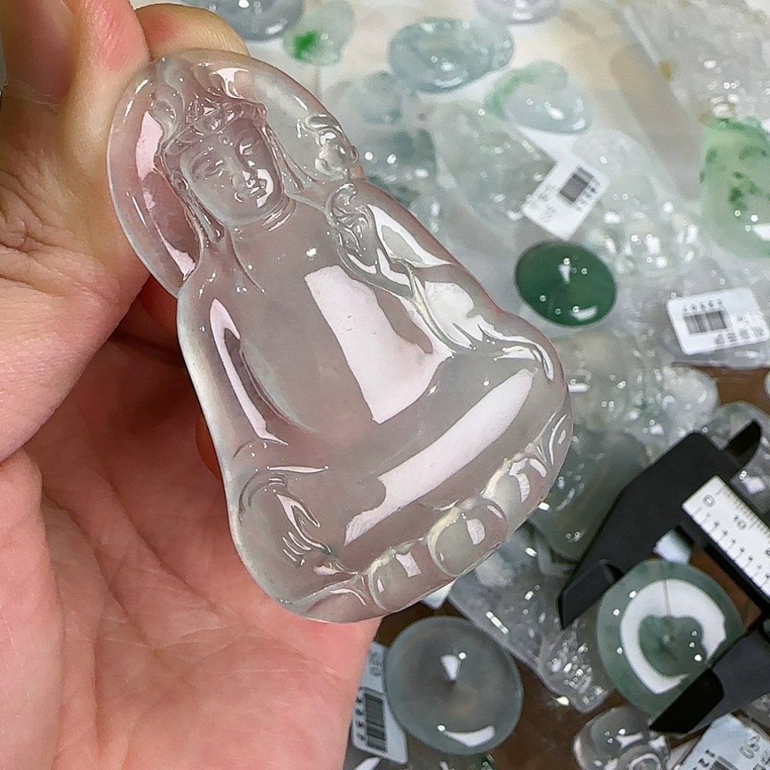 【闪购商品】翡翠未镶嵌吊坠(不含链)背*侠