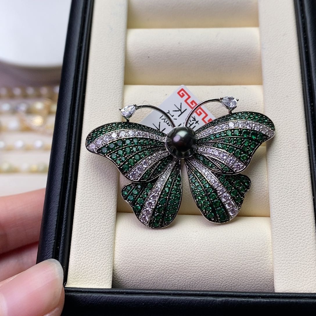 拼合珍珠（马贝珠）颈饰未镶嵌