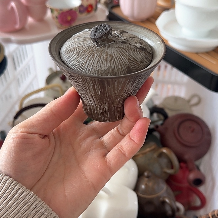 微瑕陶瓷茶杯茶具茶壶