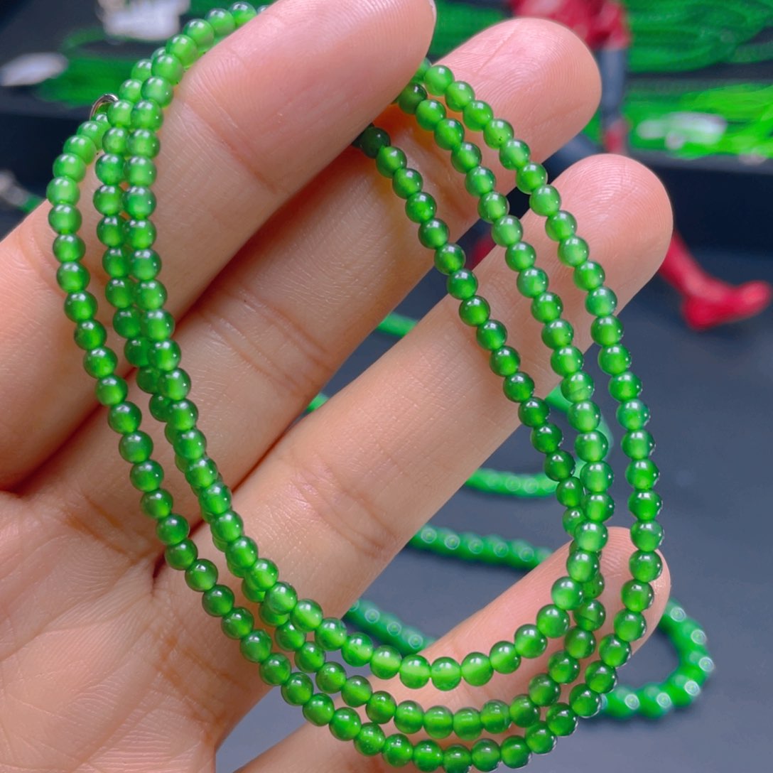 翡翠项链未镶嵌1，