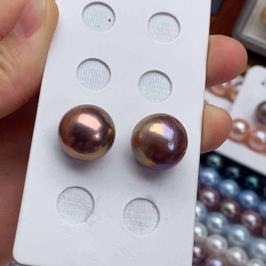 银S925镶嵌颈饰淡水珍珠