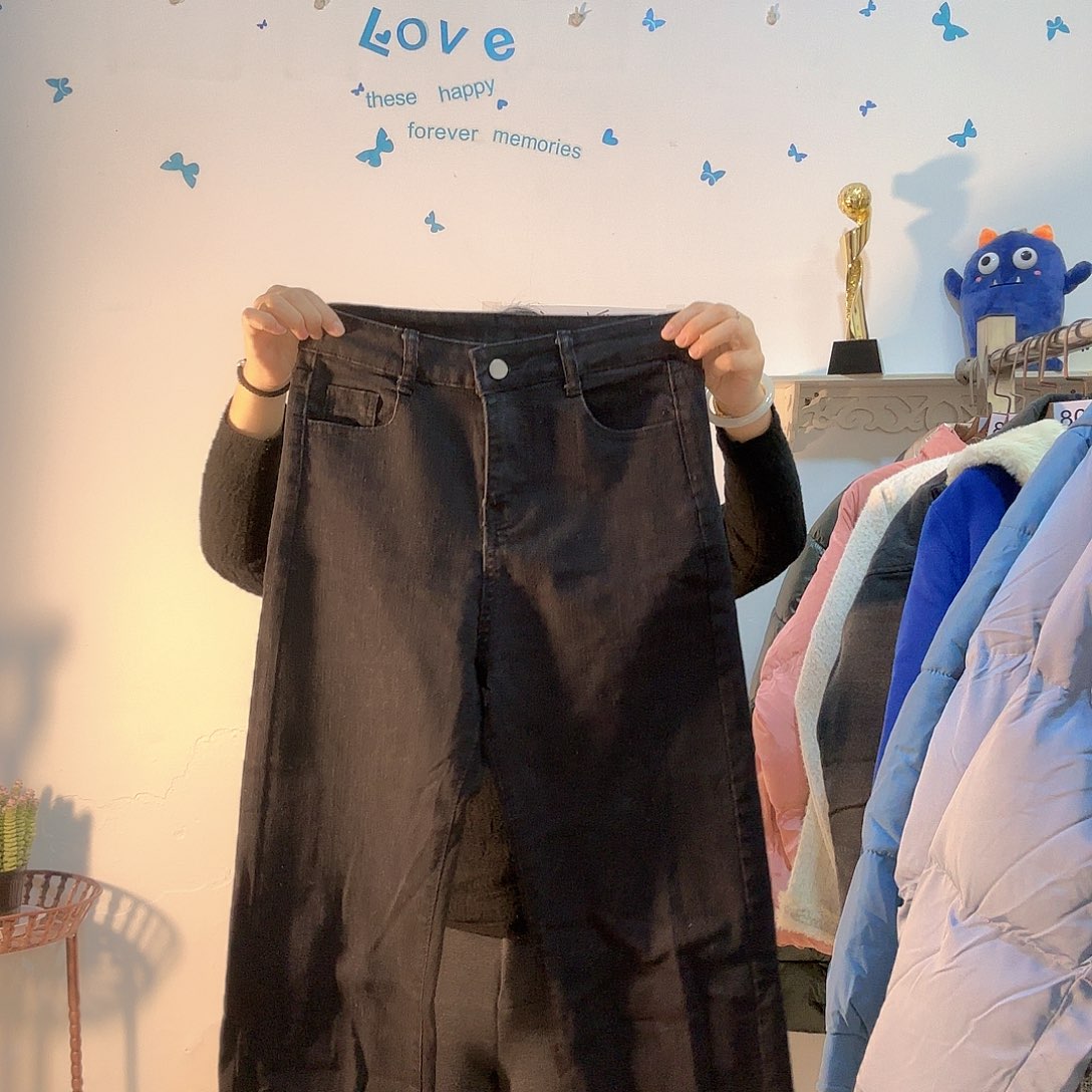 初秋女士牛仔裤长裤