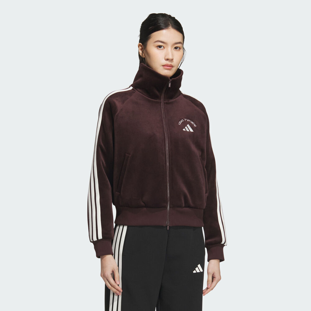 阿迪达斯/adidas女子MS WARM JKT针织无帽外套KC0035