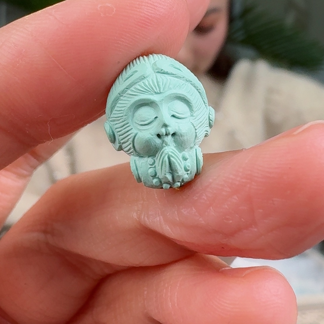 绿松石珠宝奇石未镶嵌