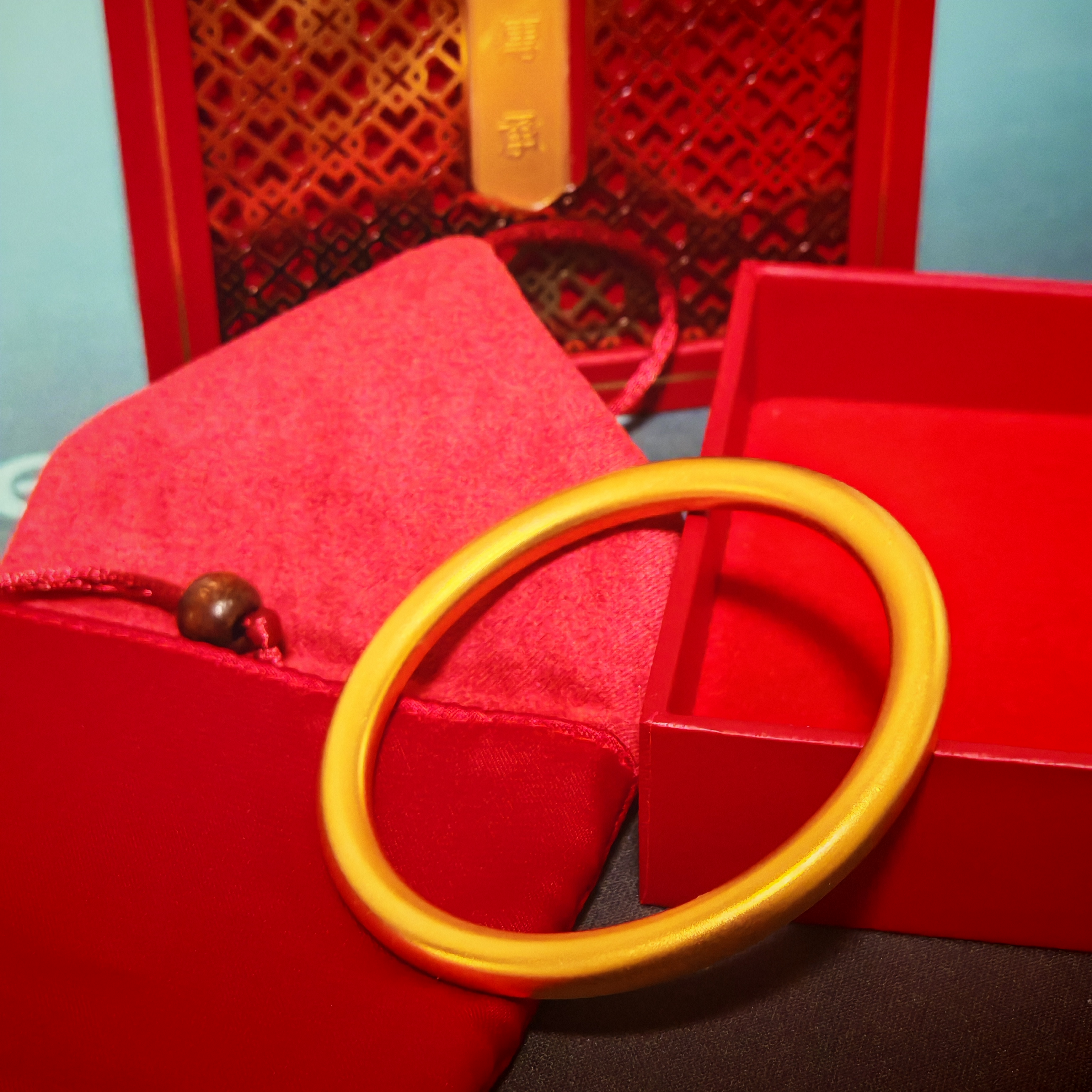 足银手镯 包钨古法素圈手镯手镯实心不掉色结婚首饰