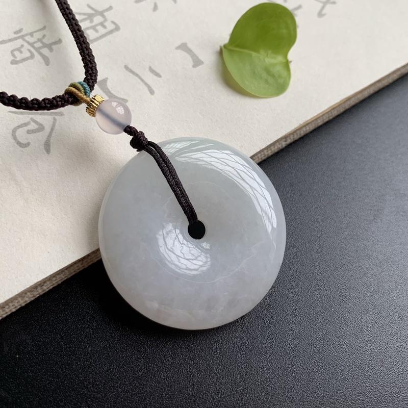 天然缅甸翡翠吊坠《平安》S248