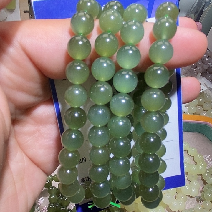 手链未镶嵌和田玉手串多样性发货拍一发一