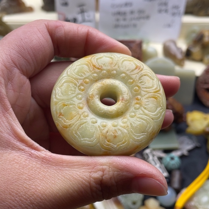 蛇纹石玉颈饰未镶嵌137